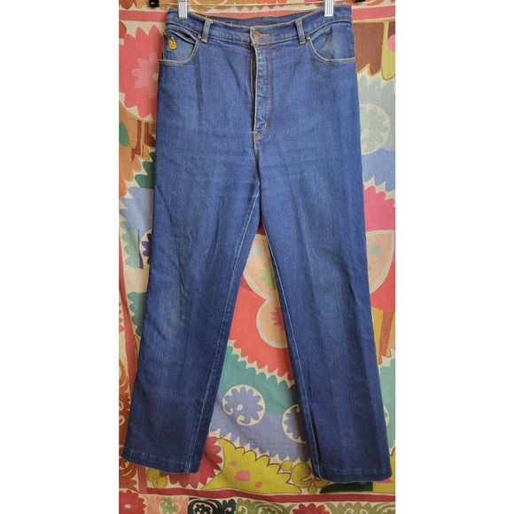 Vintage Gloria Vanderbilt Murjani 1970s Women's Size 12 Jeans - Picture 2 of 12